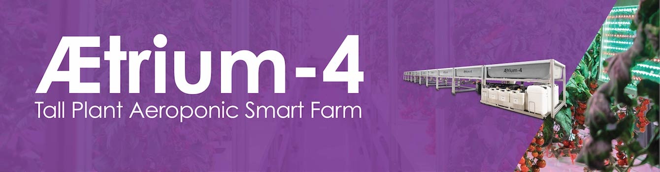 AEtrium-4 Tall Plant Aeroponic System