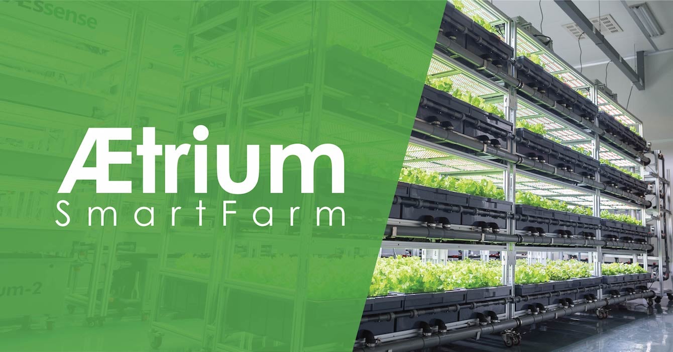 AEtrium-SmartFarm Vertical Stacked Hydroponics