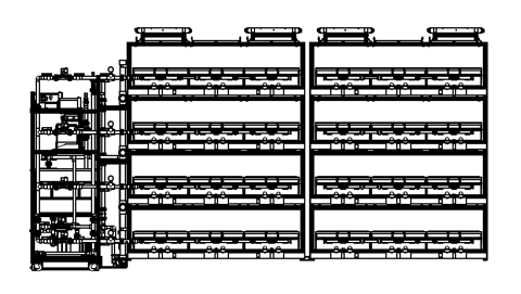 AEtrium SmartFarm Cargo Container Side View