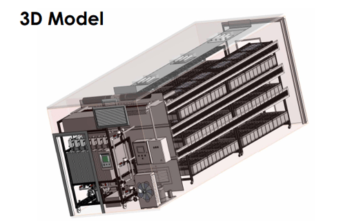 AEtrium SmartFarm Cargo Container Angle View