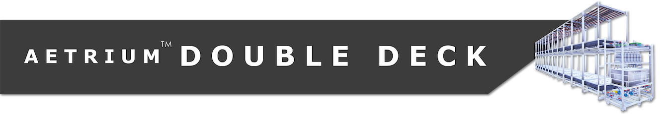 Double Deck AEtrium-4 Commercial Aeroponic Growing System
