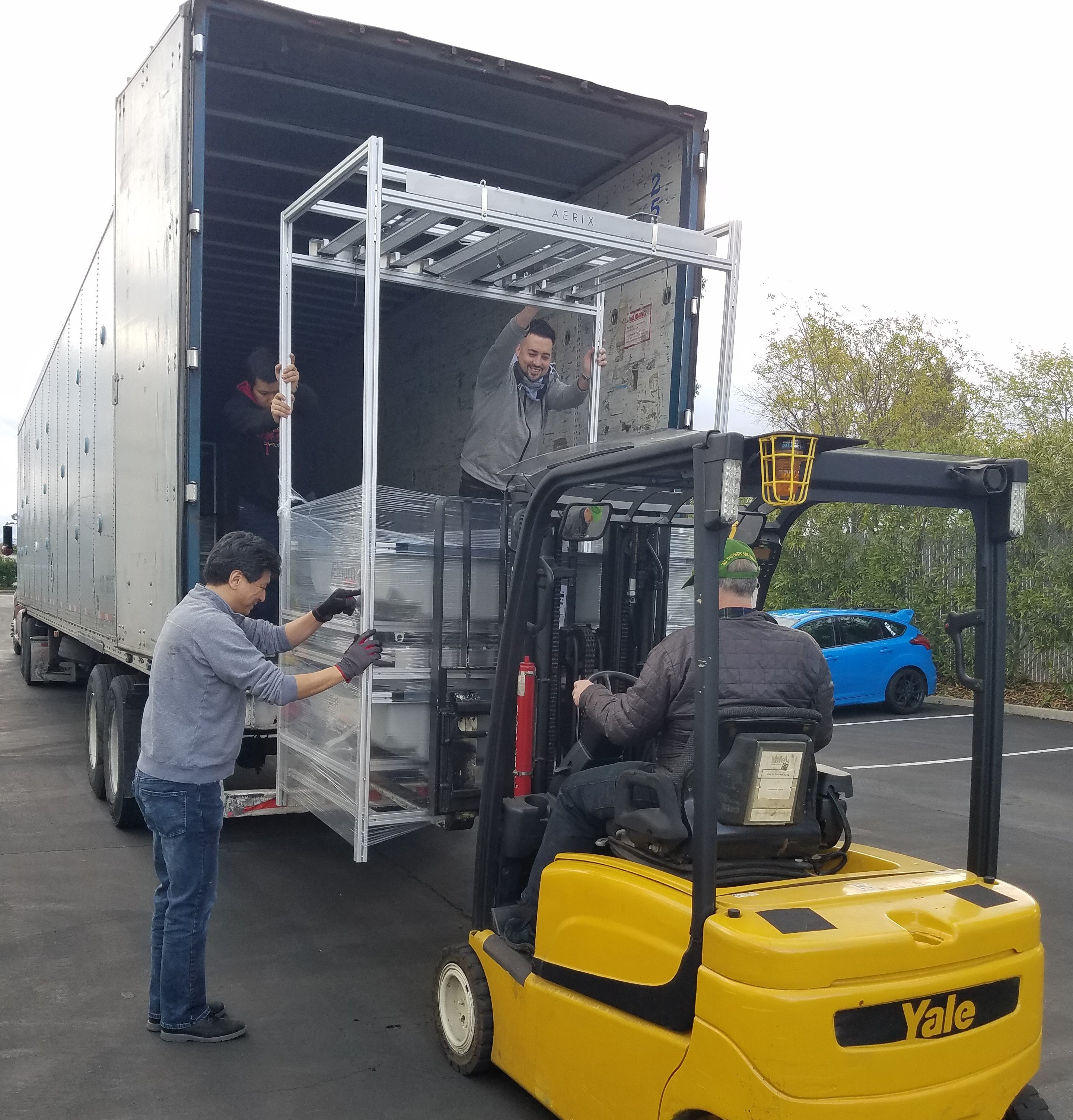 Chris Forklifting Double Deck